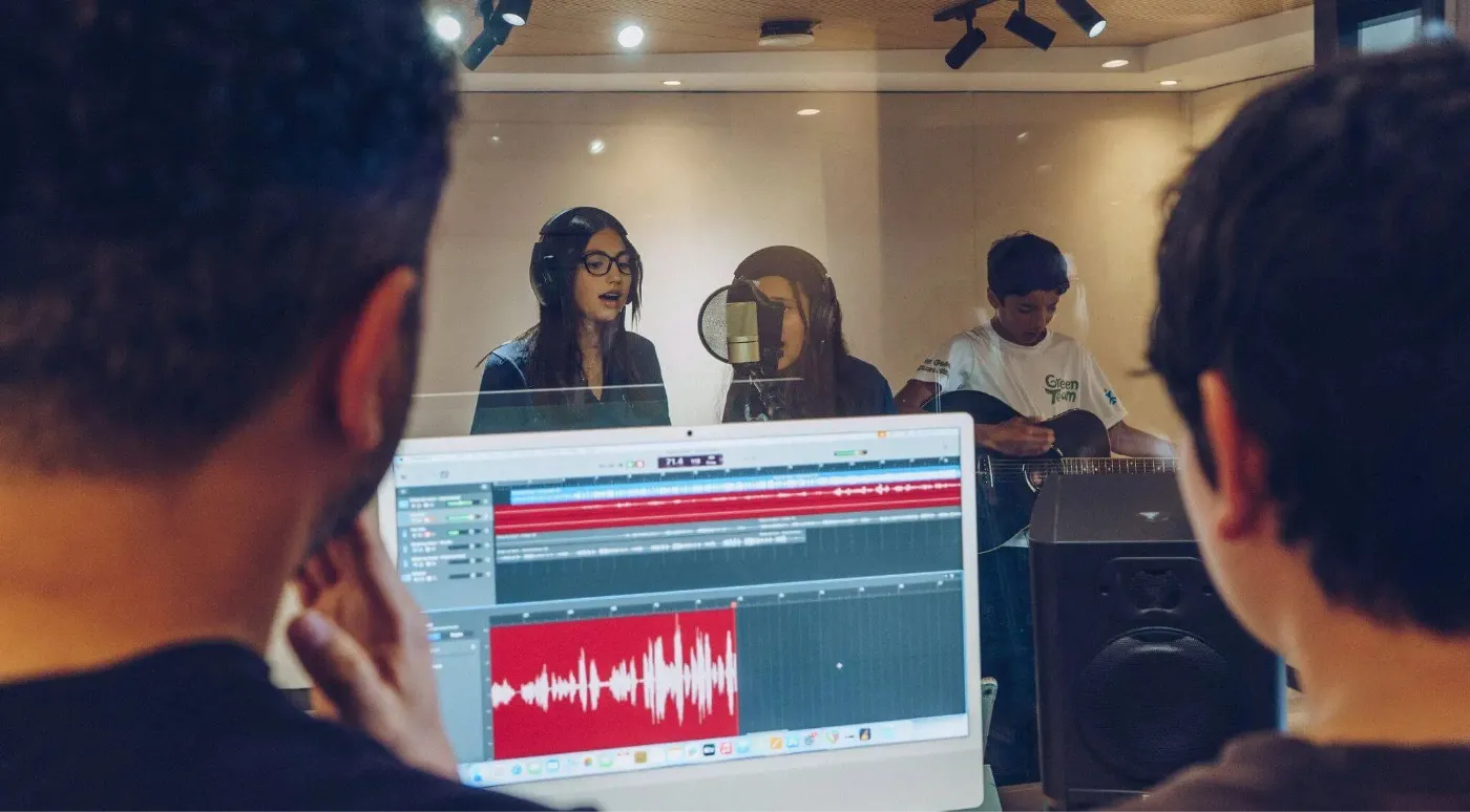 Estudio de grabacion ALUNA